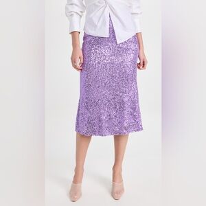 English Factory Sequin Skirt